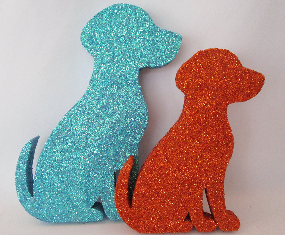 Styrofoam puppy dog cutout - Designs by Ginny