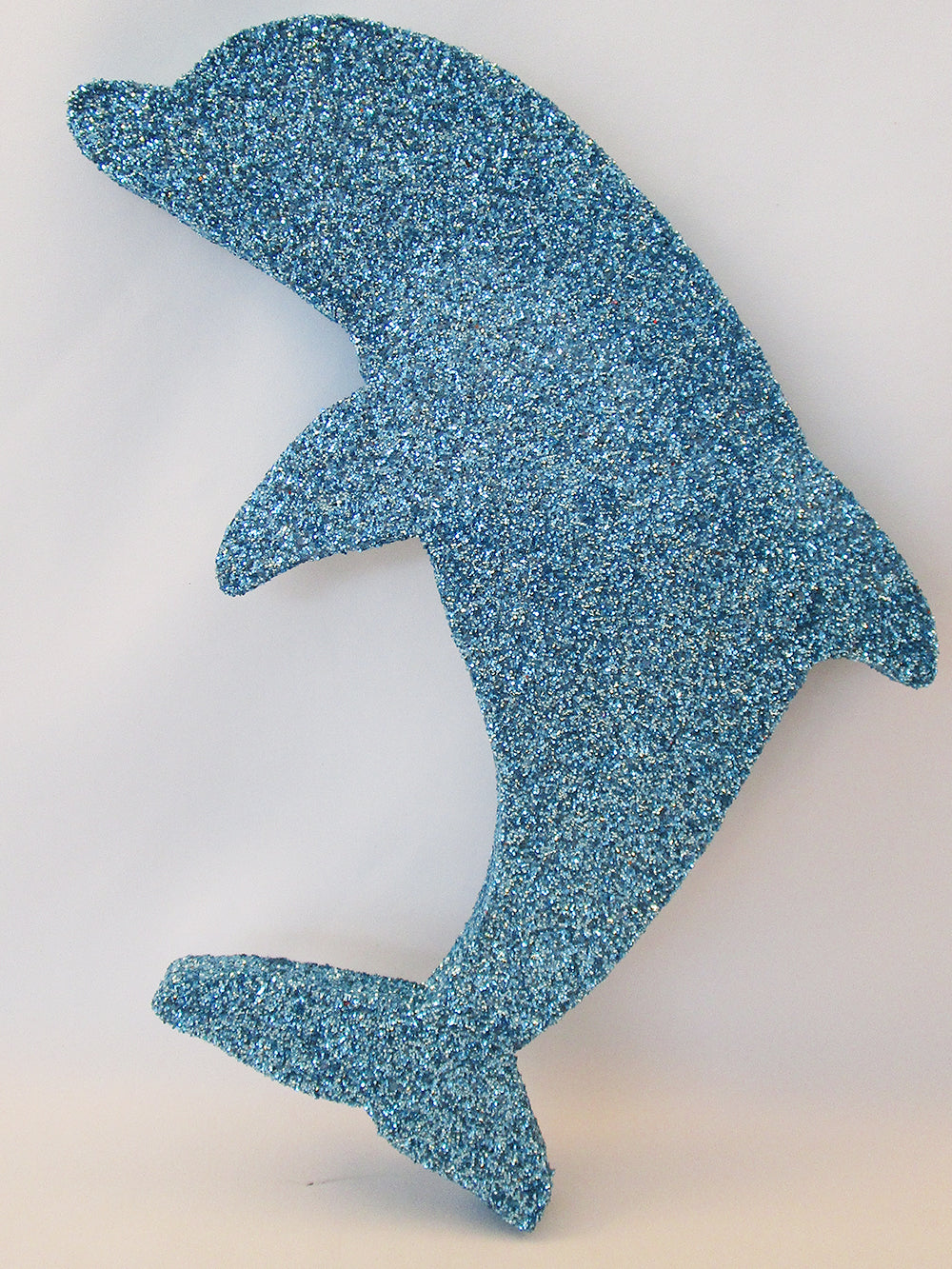 Light Blue Dolphin Styrofoam cutout - Designs by Ginny