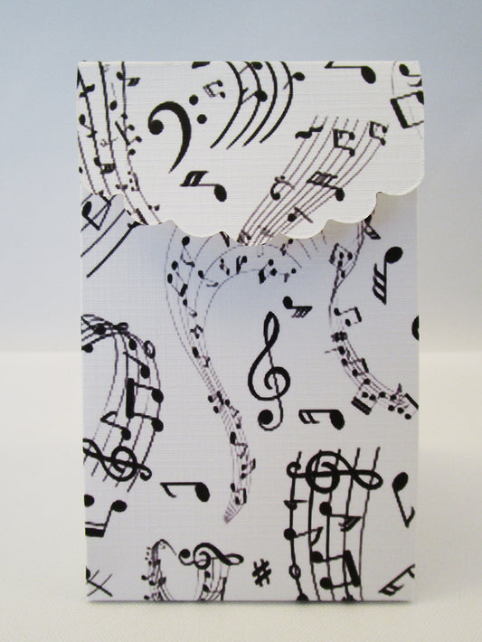 Musical favor gift box - Designs by Ginny