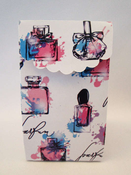 perfume bottle favor box - Designs by Ginny