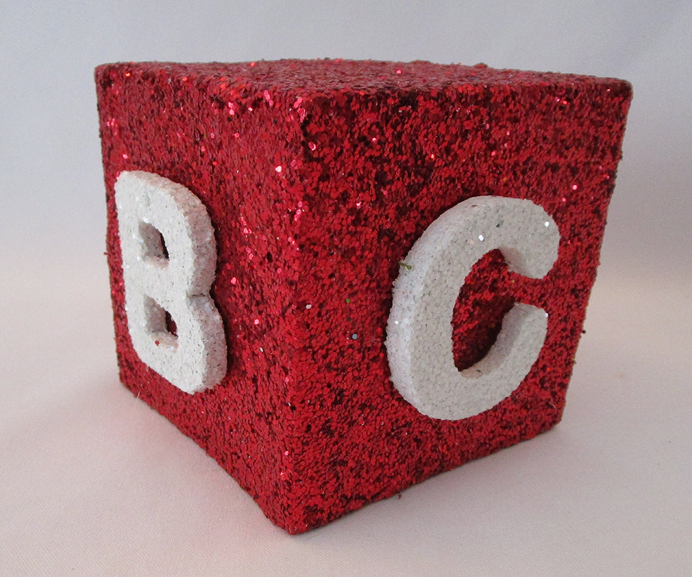 Styrofoam block letters - Designs by Ginny