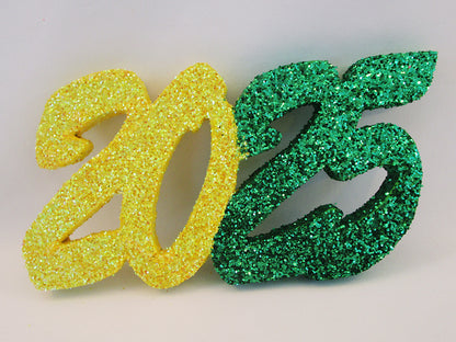 2025 Horizontal Script Styrofoam Cutout