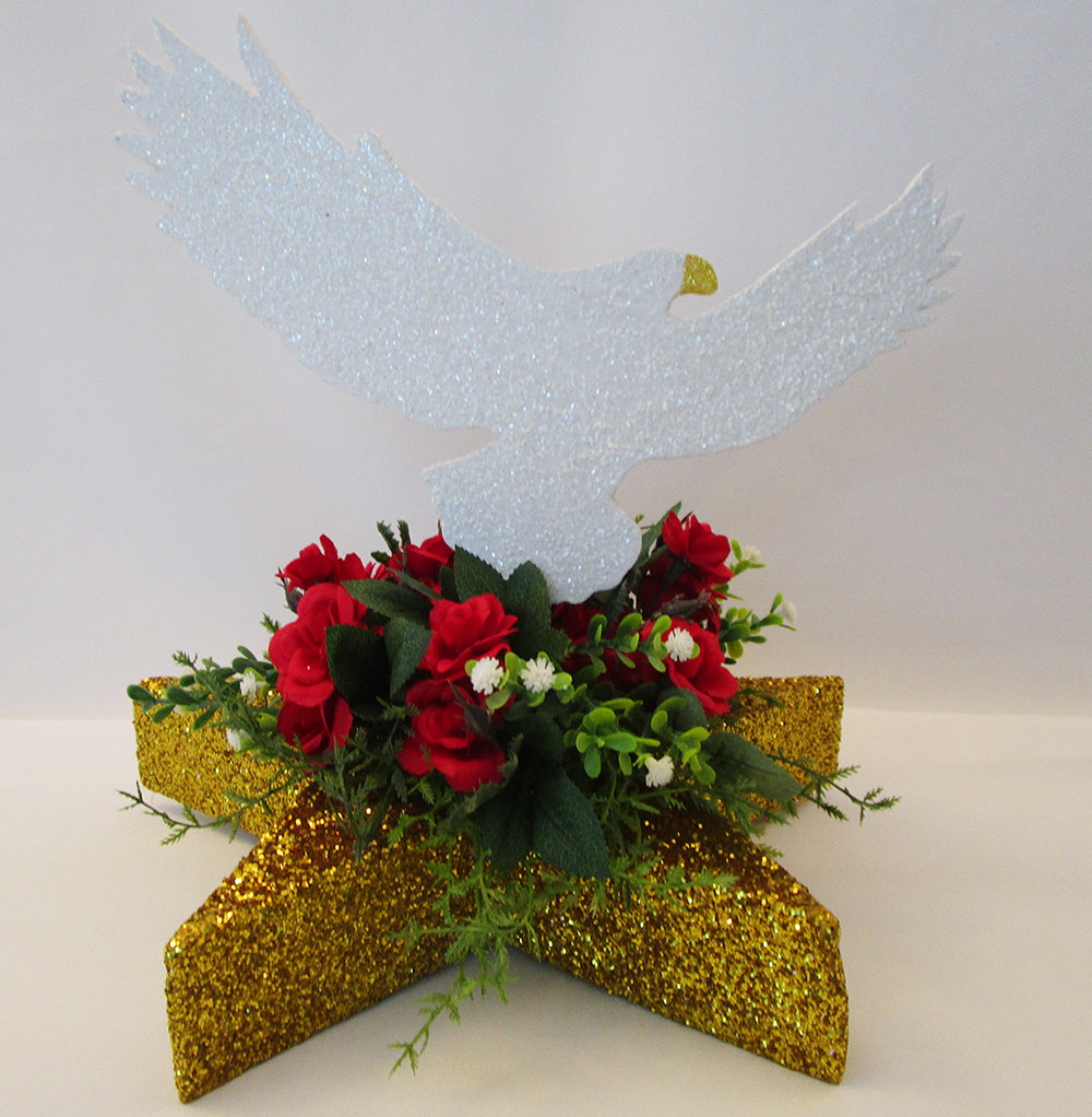 Eagle table centerpiece - Designs by Ginny