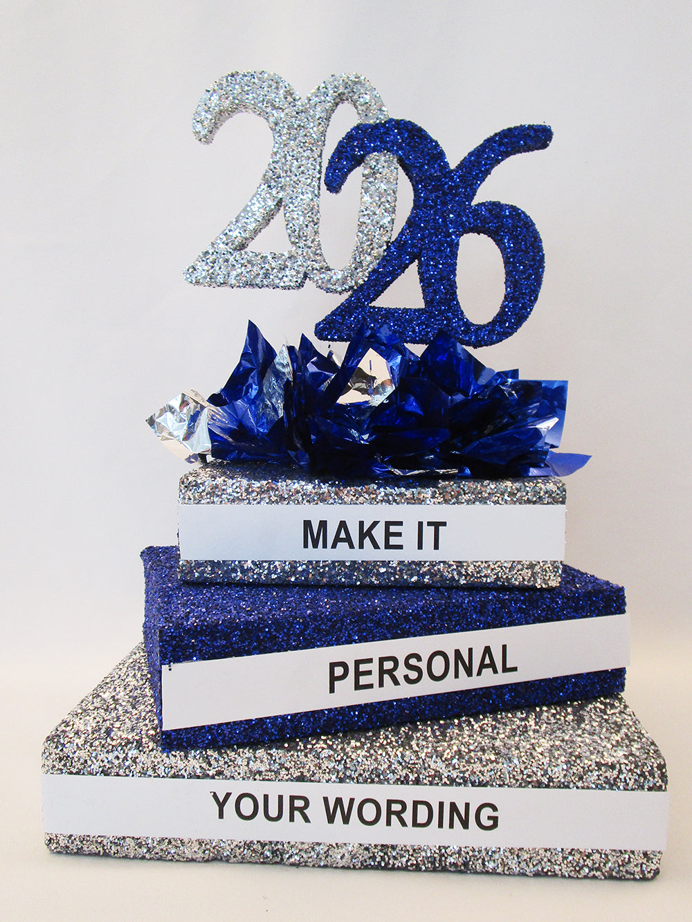 2026 Stack of Books  Centerpiece