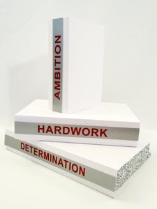 Faux stack of books centerpiece base - Designs by Ginny