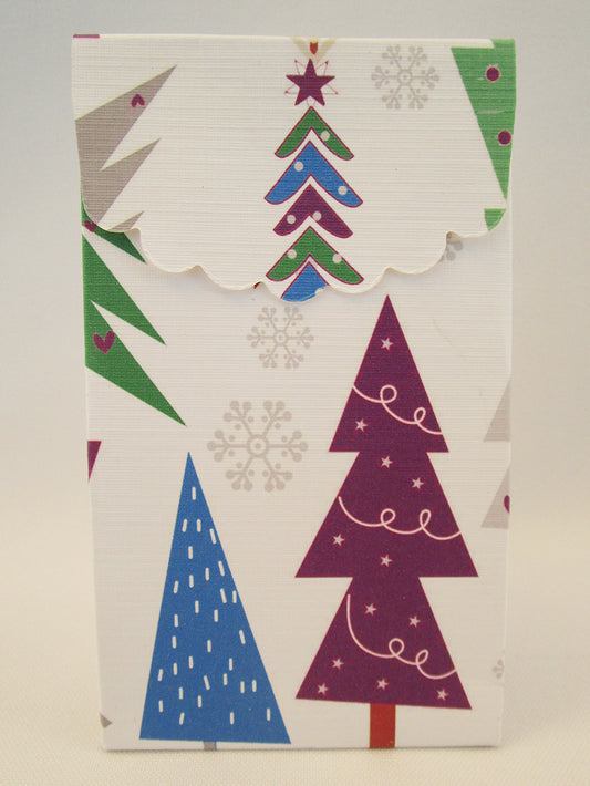 Christmas trees favor gift box - Designs by Ginny