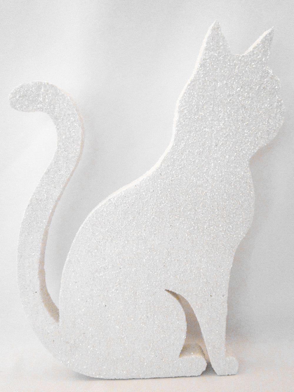 Styrofoam Sitting Cat Cutout