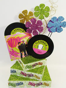 1960's themed centerpiece - Monkees