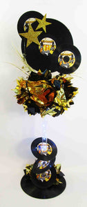 Motown tall lighted centerpiece - Designs by Ginny