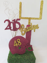 Load image into Gallery viewer, Football themed centerpiece - Designs by Ginny
