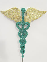 Load image into Gallery viewer, Medical Caduceus symbol cutout - Designs by Ginny 
