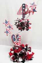 Load image into Gallery viewer, 4th of July Patriotic Centerpiece - Designs by Ginny
