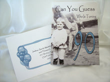 Load image into Gallery viewer, 90th Birthday Invite - Designs by Ginny

