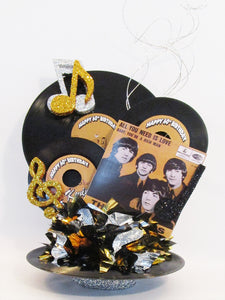 Beatles Real Records Centerpiece