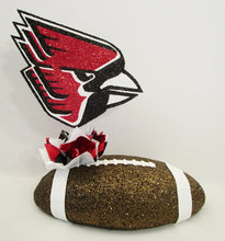 Load image into Gallery viewer, Ball State Cardinal Football Centerpiece - Designs by Ginny
