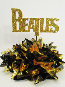 Beatles centerpiece - Designs by Ginny