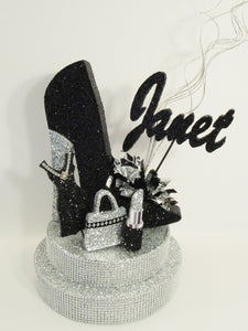 high heel shoe centerpiece - Designs by Ginny