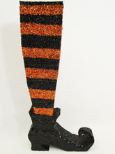 Load image into Gallery viewer,  Styrofoam Halloween witch boot - Designs by Ginny
