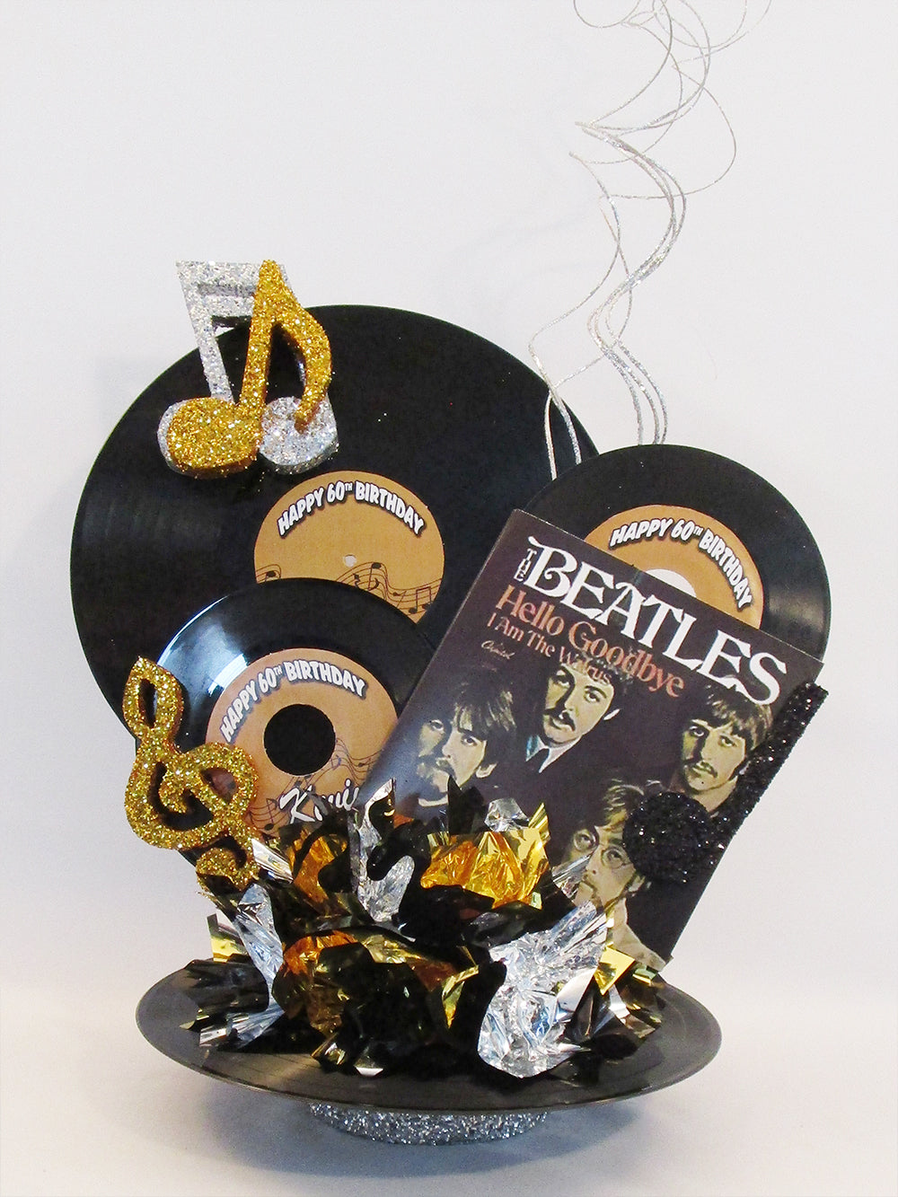 Beatles Real Records Centerpiece