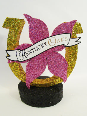 Kentucky Oaks Logo Centerpiece- Designs by Ginny