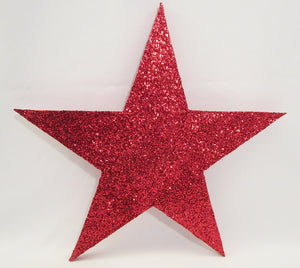 Large Red Star Cutout - Designs by Ginny