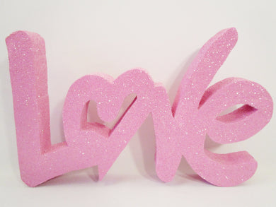 Large Love cutout - Designs by Ginny