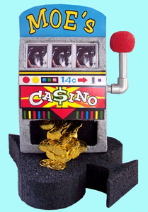 Styrofoam Slot Machine Centerpiece