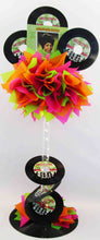 Load image into Gallery viewer, Neon tall record centerpiece - Designs by Ginny
