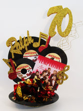 Load image into Gallery viewer, Motown theme Centerpiece - Designs by Ginny
