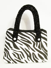Load image into Gallery viewer, Leopard and Zebra Styrofoam Purse
