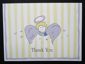 Angel thank you card - Designs by Ginny