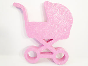Baby Carriage Styrofoam cutout - Designs by Ginny