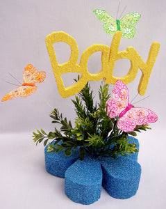 Baby Floral Centerpiece - Designs by Ginny