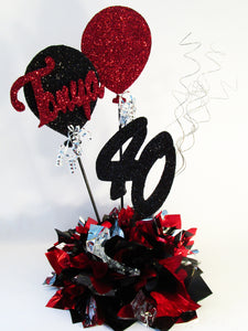 Birthday Balloons centerpiece - Designs by Ginny