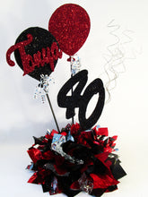 Load image into Gallery viewer, 40th birthday centerpiece - Designs by Ginny
