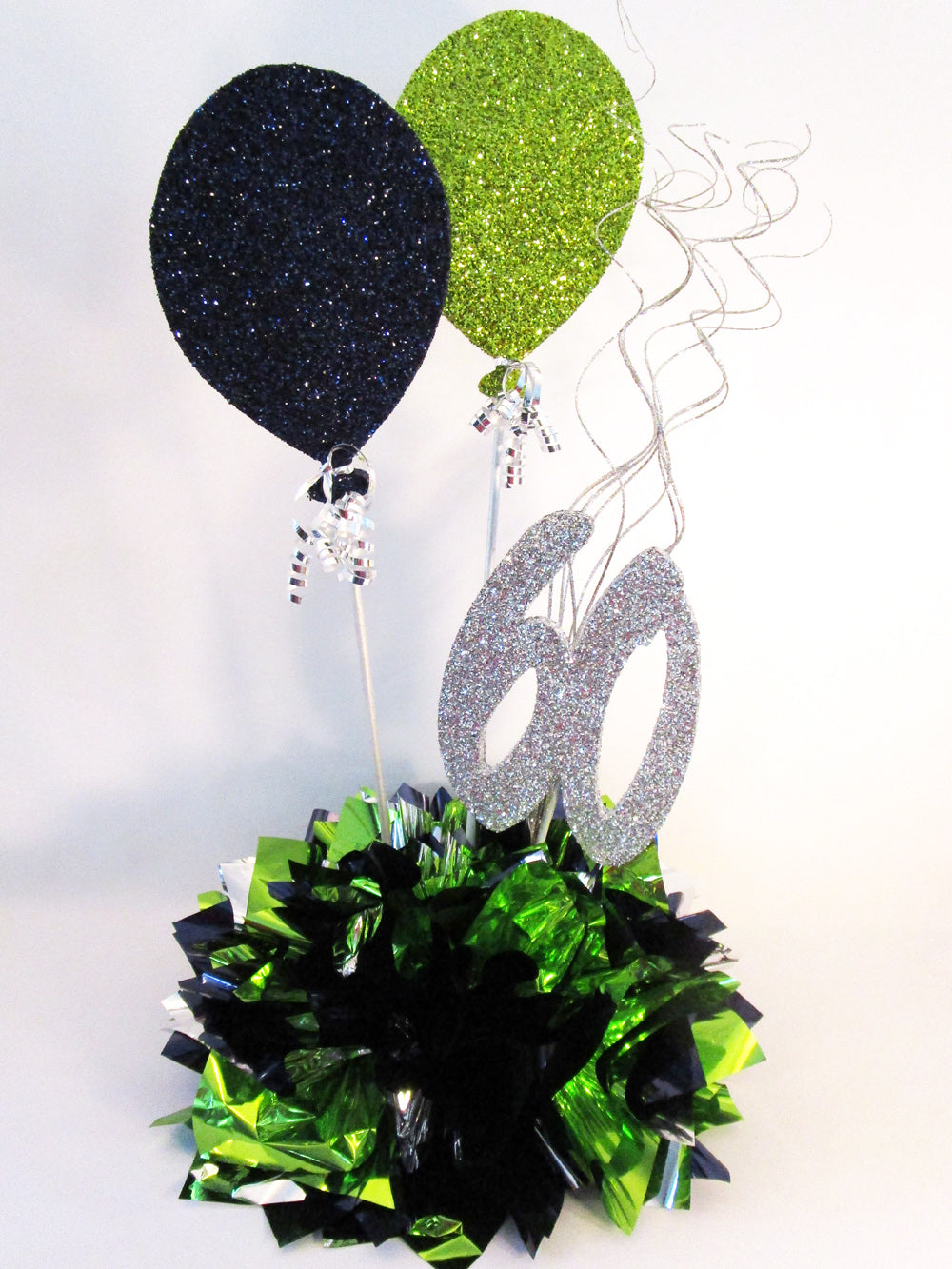 Birthday Balloons centerpiece - Designs by Ginny
