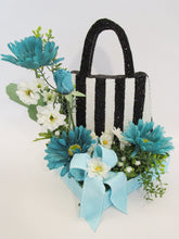 Load image into Gallery viewer, floral purse centerpiece - Designs by Ginny
