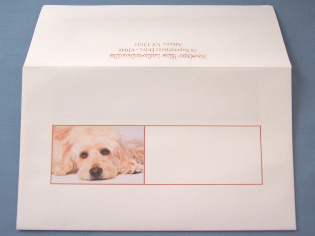 Pet Stationery & matching Envelope