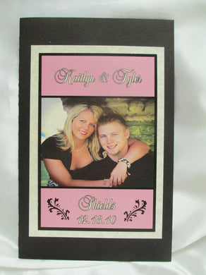 Picture booklet Style wedding program - Designs by Ginny