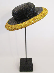 Brim hat centerpiece - Designs by Ginny