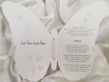Load image into Gallery viewer, Floral Butterfly Wedding Program
