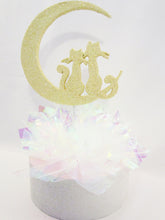 Load image into Gallery viewer, Cats on the Moon Styrofoam centerpiece - Designs by Ginny
