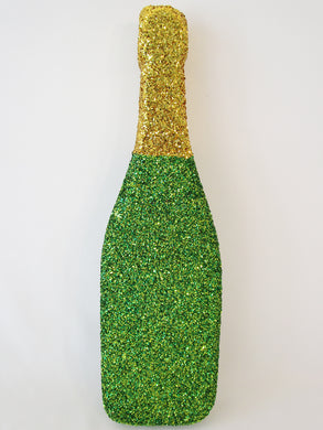 champagne bottle cutout - Designs by Ginny