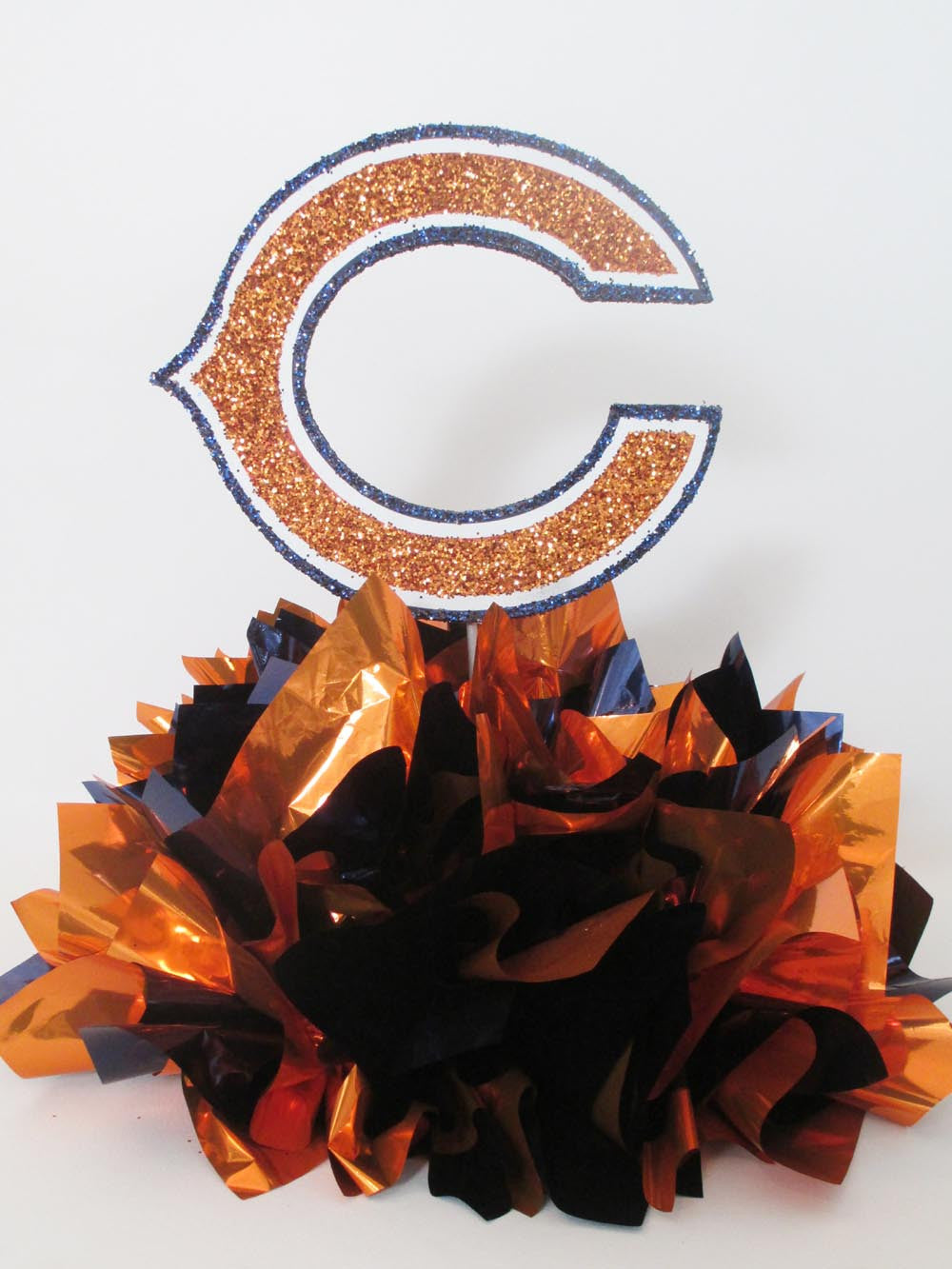 Chicago 'C' Bears Centerpiece – Designs by Ginny