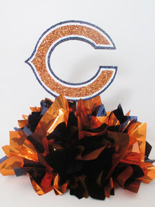 Chicago Bears Logo Centerpiece - Designs by Ginny