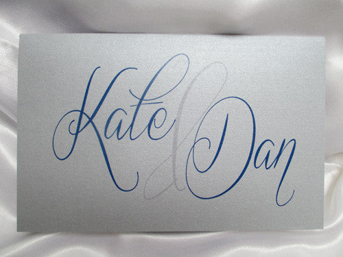 Pocket Style Wedding Invite Sample