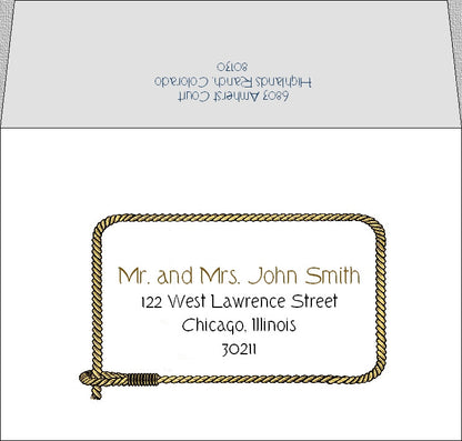 custom envelope addressing - Designs by Ginny