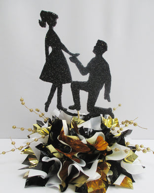 Engagement Couple Centerpiece - Designs by Ginny