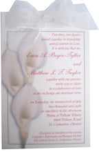 Load image into Gallery viewer, Calla Lily Wedding Invite - Designs by Ginny
