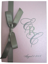 Load image into Gallery viewer, Trifold-over  Wedding Invite
